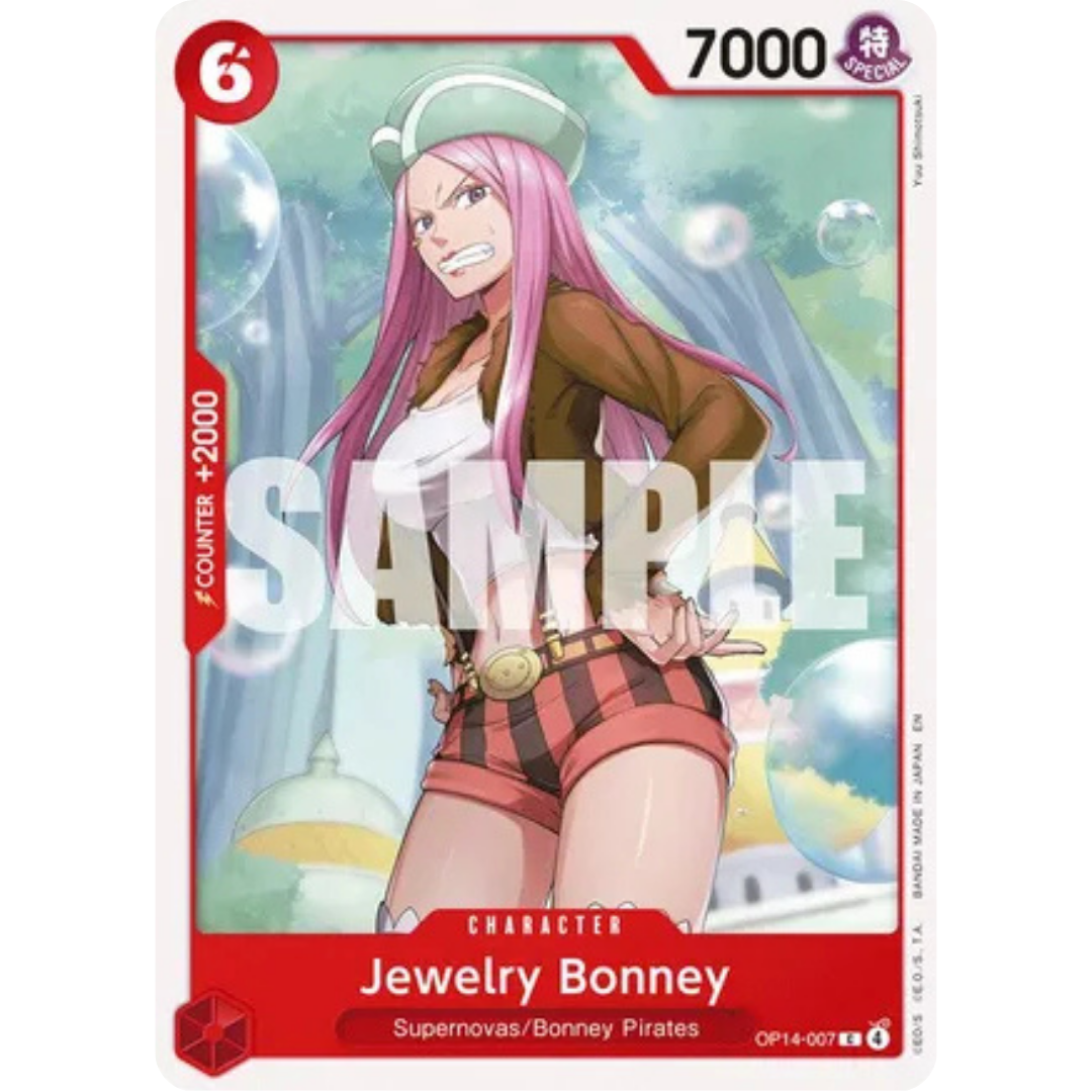 Jewelry Bonney (OP14-007) - The Azure Sea's Seven