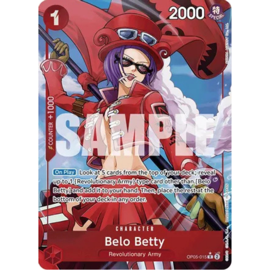 Belo Betty (Alternate Art) (OP05-015) - Premium Booster -The Best- Foil