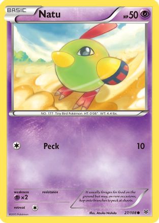 Natu (27) 027 XY Roaring Skies - Common