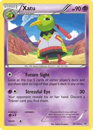 Xatu - Reverse Holofoil XY Roaring Skies - Rare