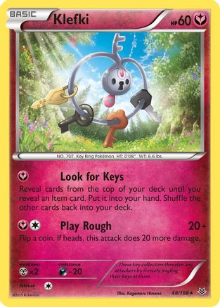 Klefki 048 XY Roaring Skies - Rare