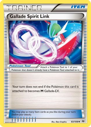 Gallade Spirit Link 083 - Reverse Holofoil XY Roaring Skies - Uncommon