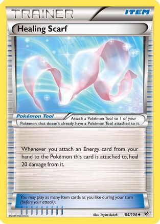 Healing Scarf 084 - Reverse Holofoil XY Roaring Skies - Uncommon