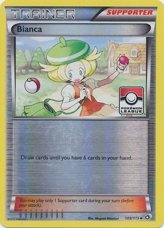 Bianca 109/113 - Reverse Holofoil League & Championship Cards - Promo