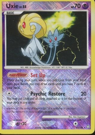 Uxie 043/146 - Reverse Holofoil League & Championship Cards - Promo