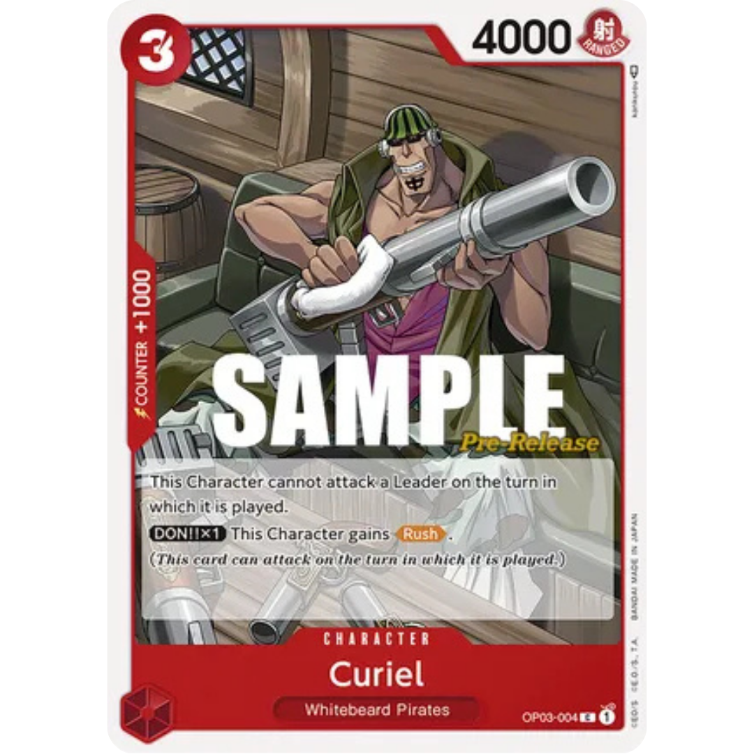 Curiel (OP03-004) - Pillars of Strength Pre-Release Cards