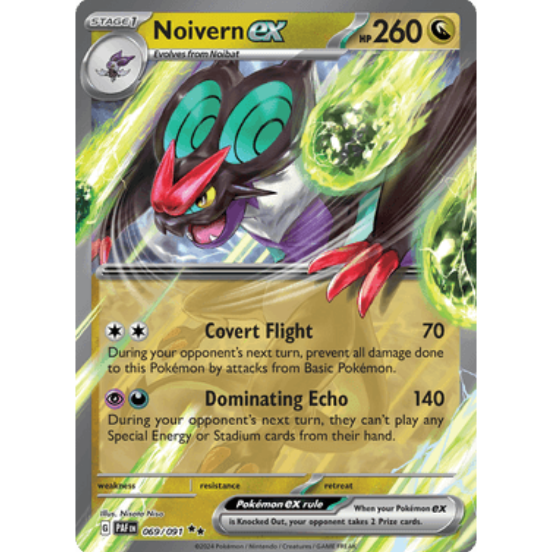 Noivern ex 069/091 - Holofoil SV Paldean Fates - Double Rare