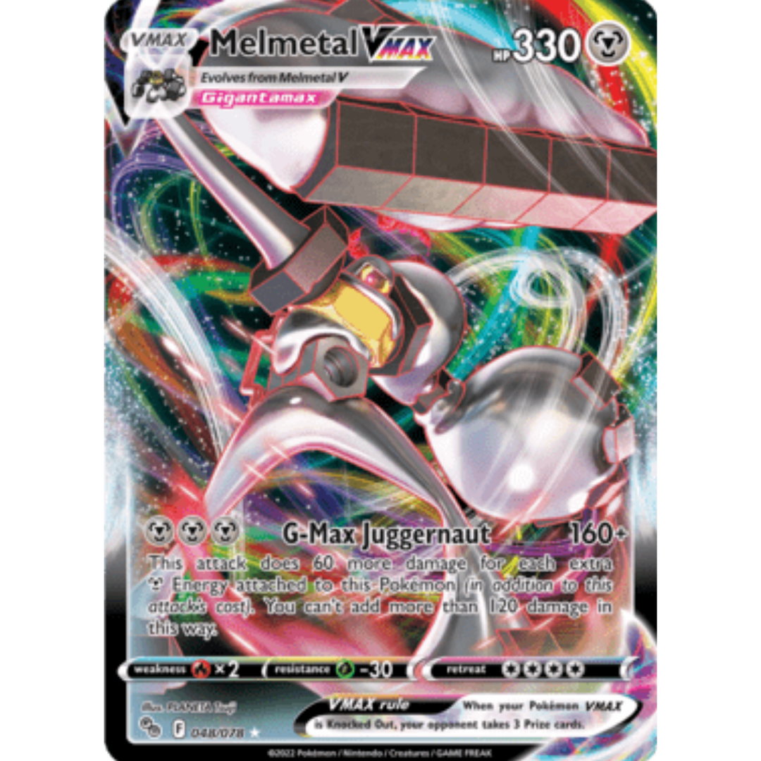 Melmetal VMAX 048/078 - Holofoil Pokemon GO - Ultra Rare