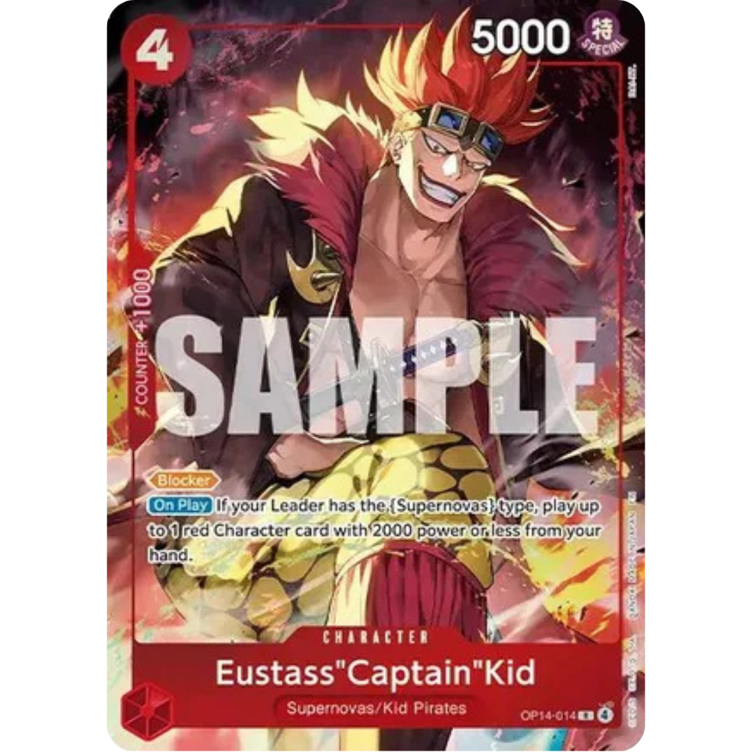 Eustass"Captain"Kid (Premium Card Collection -Best Selection Vol. 6-) (OP14-014) - One Piece Promotion Cards Foil