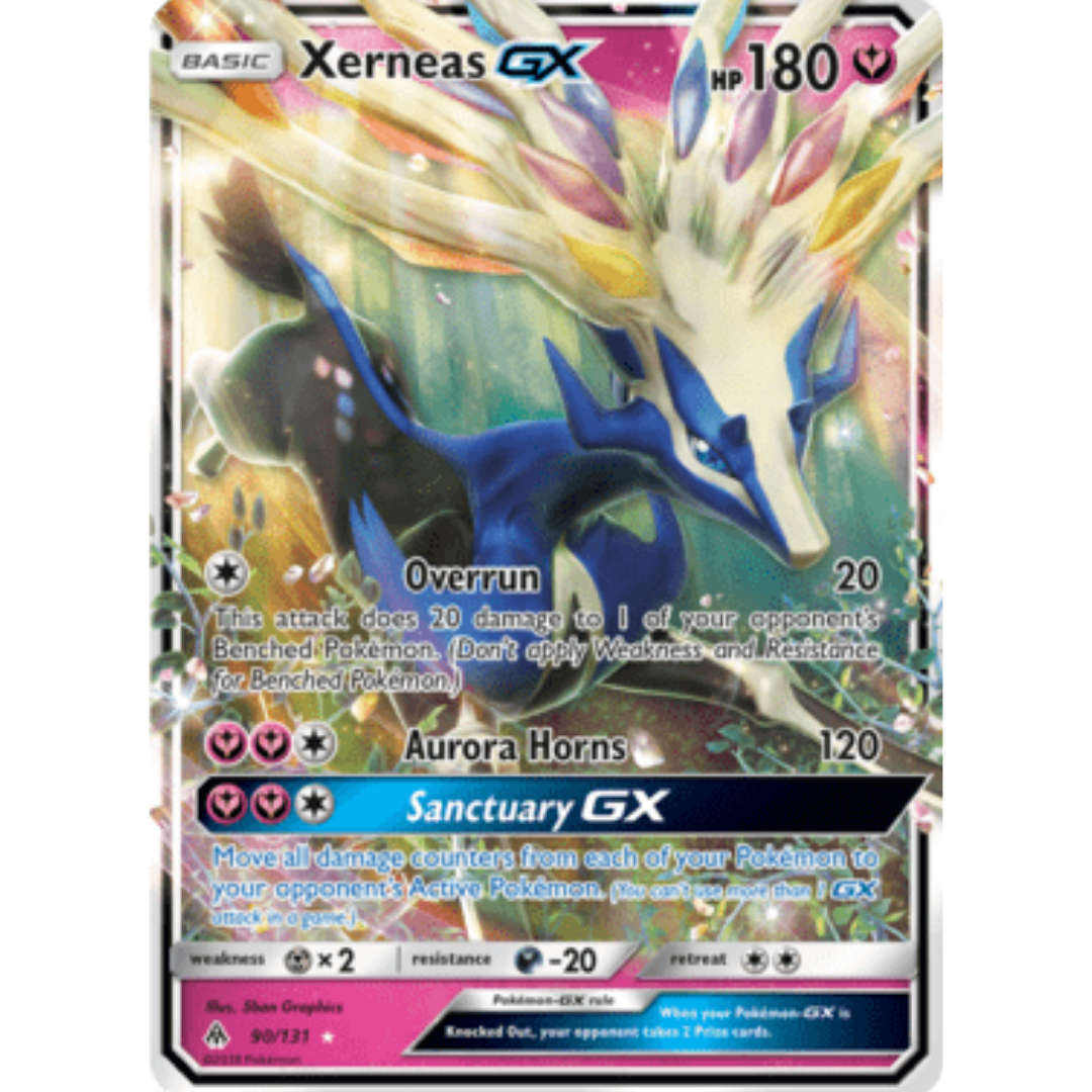 Xerneas GX 090 - Holofoil SM Forbidden Light - Ultra Rare