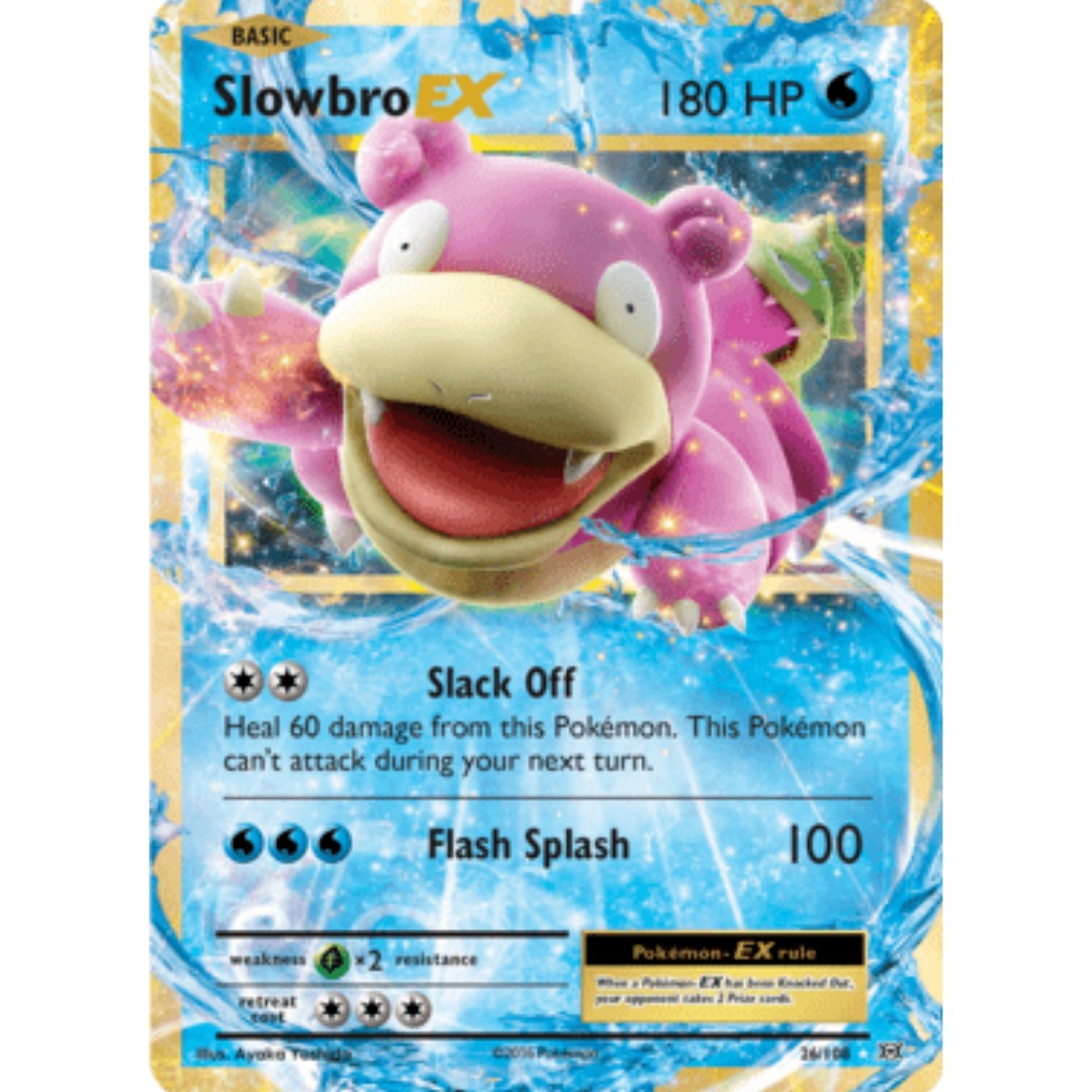 Slowbro EX 026/108 - Holofoil XY Evolutions - Ultra Rare