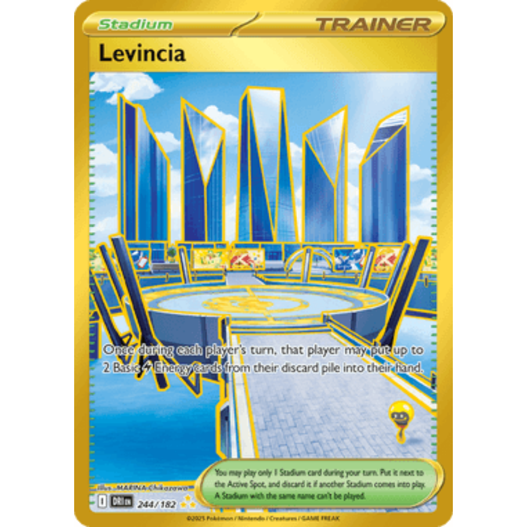 Levincia 244 - Holofoil SV10 Destined Rivals - Hyper Rare