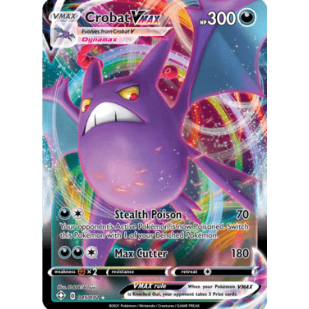 Crobat VMAX 045 - Holofoil Shining Fates - Ultra Rare