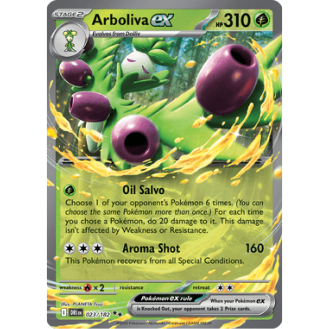 Arboliva ex 023 - Holofoil SV10 Destined Rivals - Double Rare