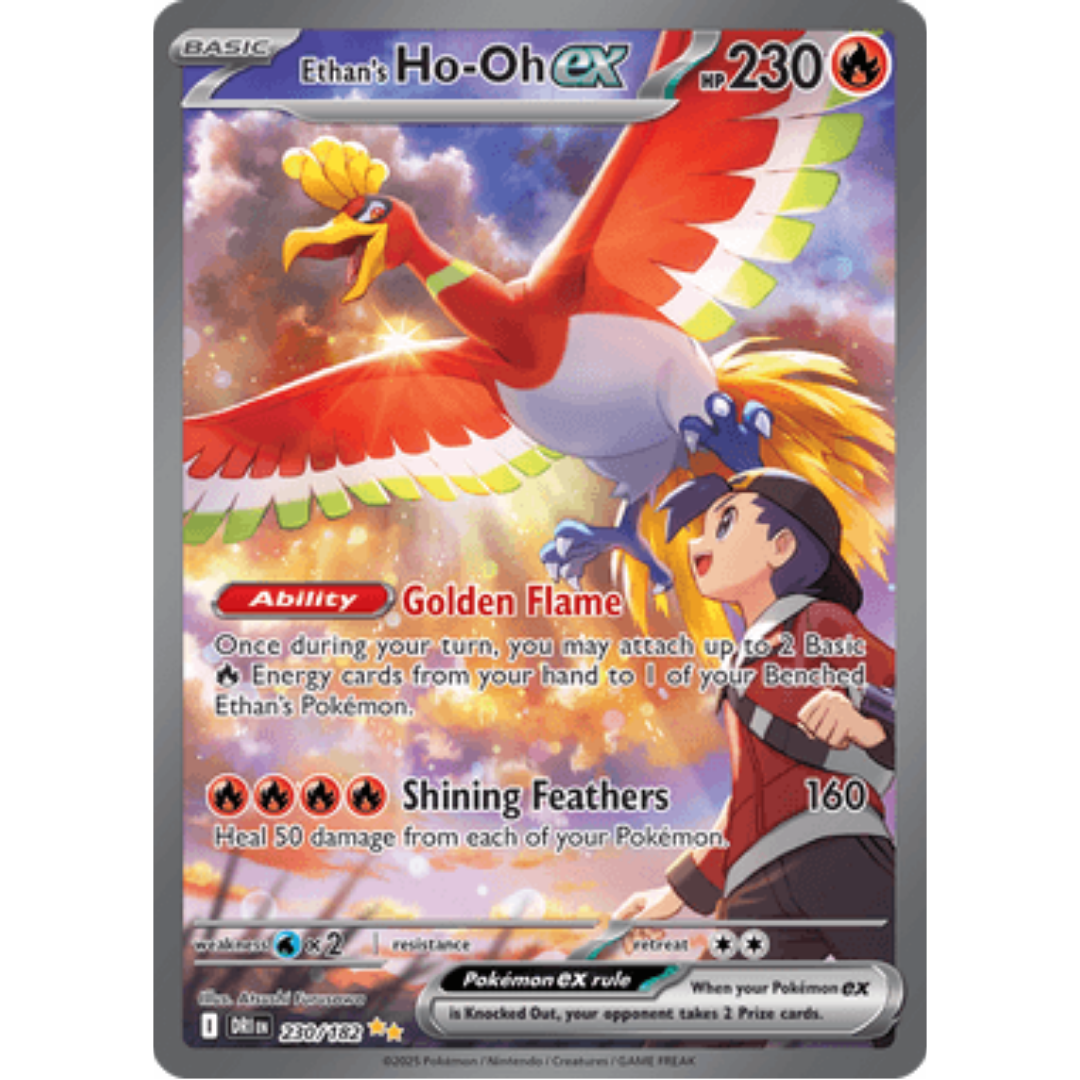Ethan's Ho 230/182 - Holofoil SV10 Destined Rivals - Special Illustration Rare
