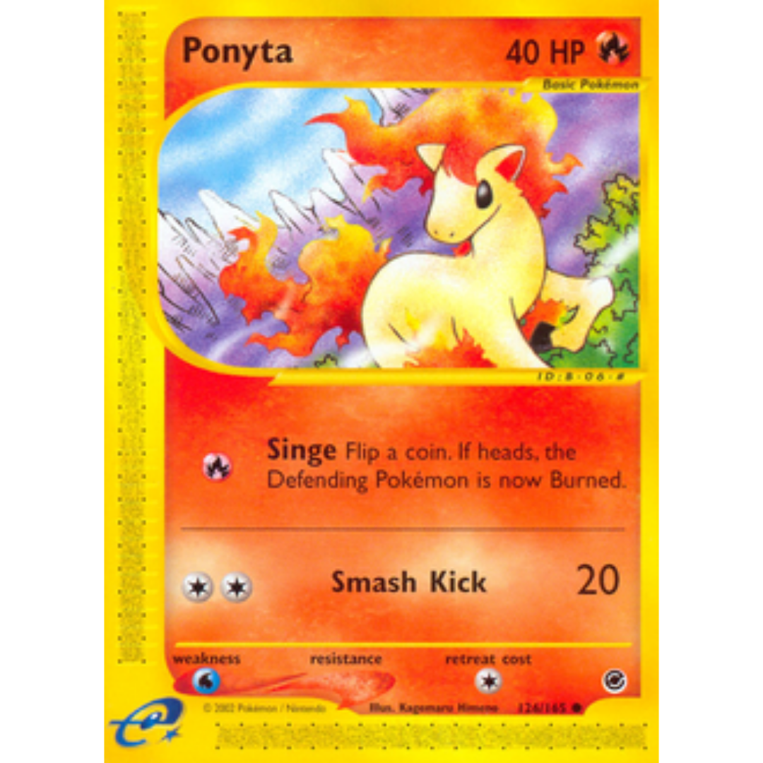 Ponyta 126/165 Expedition - Common