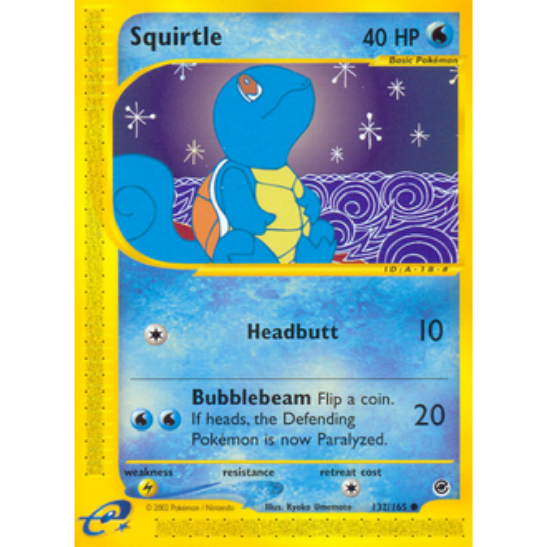 Squirtle (132) 132/165 Expedition - Common