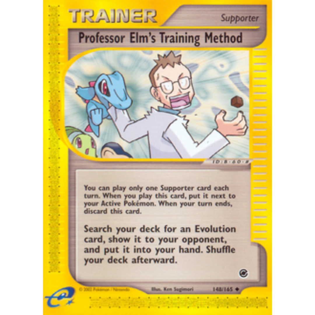 Professor Elm's Training Method 148/165 Expedition - Uncommon
