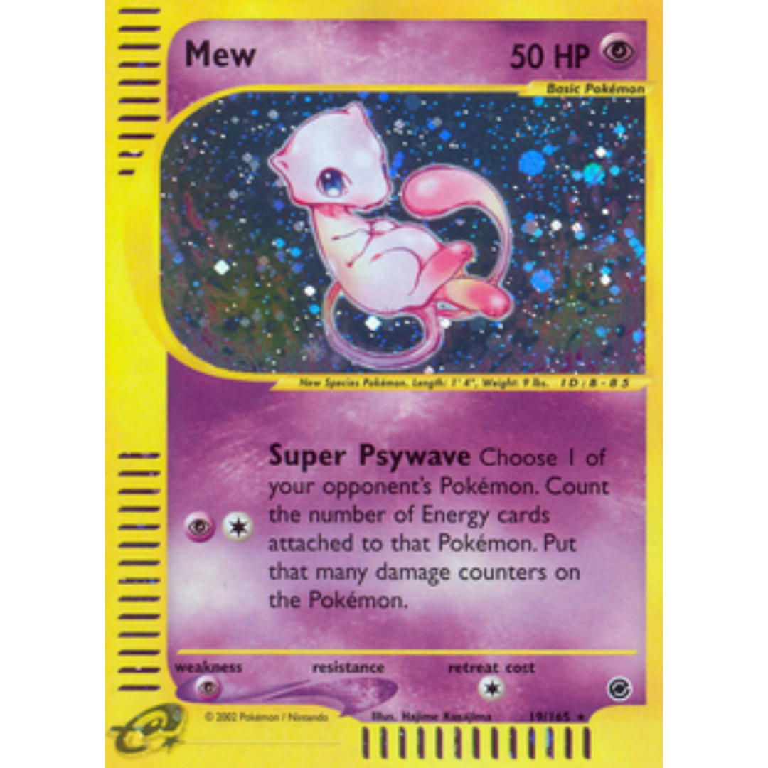 Mew (19) 019 - Holofoil Expedition - Holo Rare