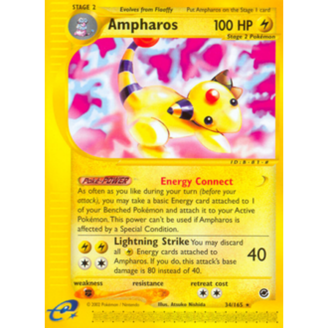 Ampharos (34) 034 Expedition - Rare