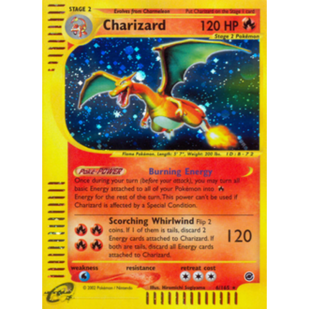 Charizard (6) 006 - Holofoil Expedition - Holo Rare