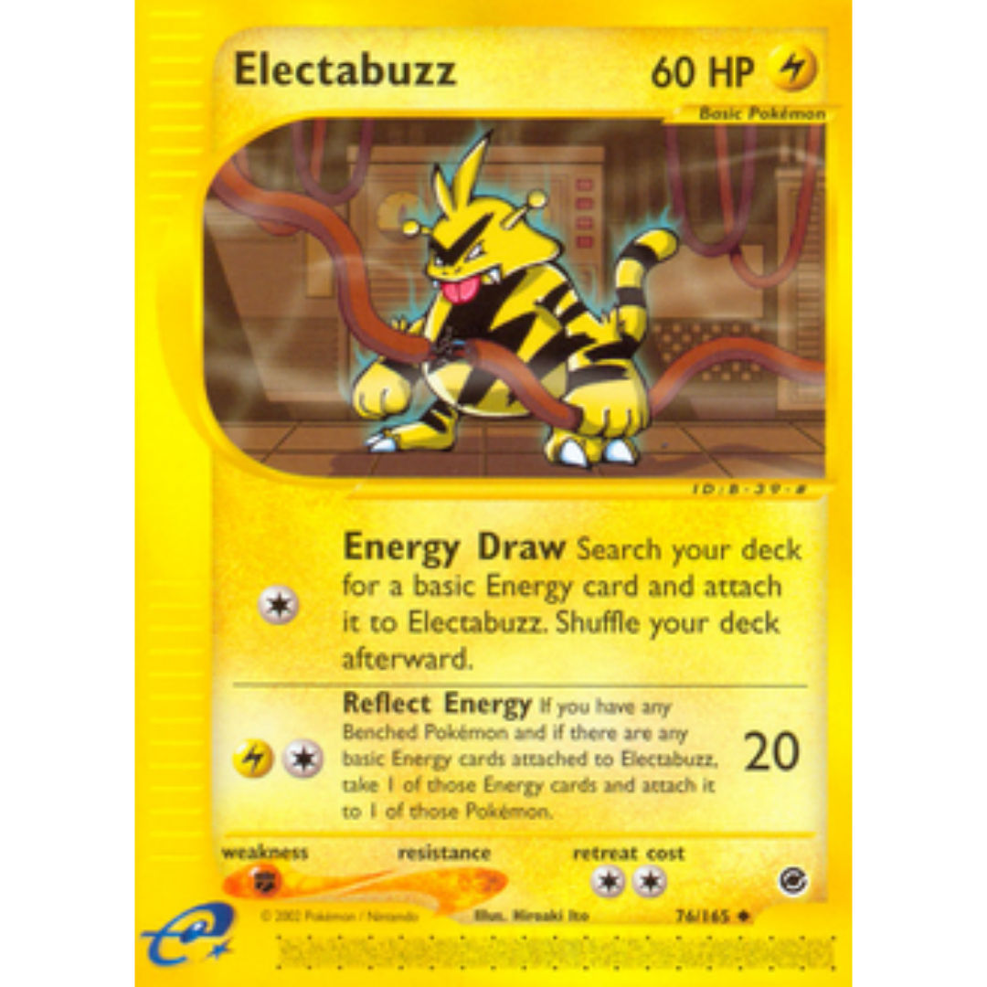 Electabuzz 076/165 Expedition - Uncommon