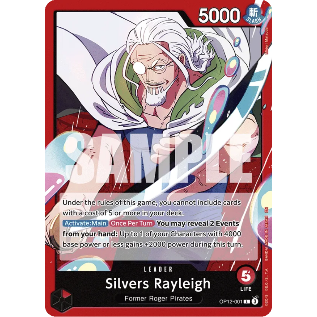 Silvers Rayleigh (OP12-001) - Legacy of the Master