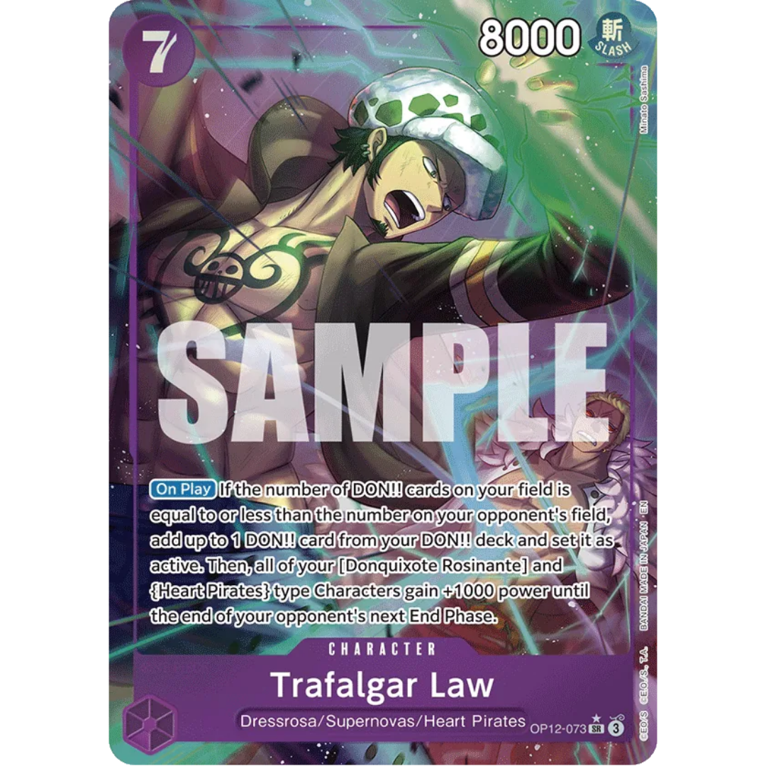 Trafalgar Law (073) (Alternate Art) (OP12-073) - Legacy of the Master Foil