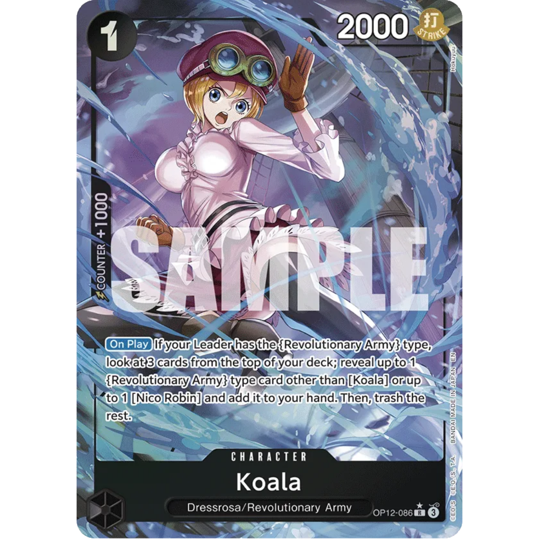 Koala (086) (Alternate Art) (OP12-086) - Legacy of the Master Foil