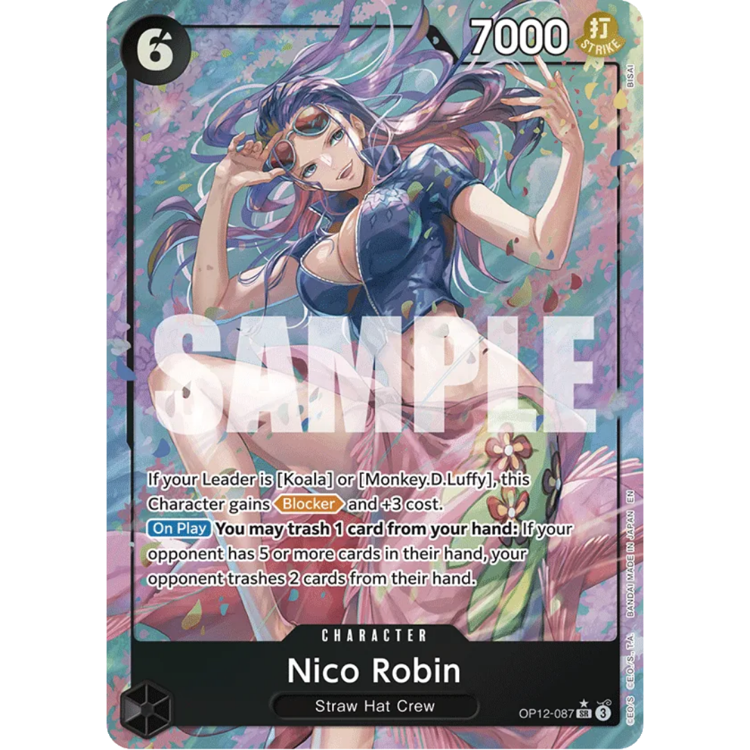Nico Robin (Alternate Art) (OP12-087) - Legacy of the Master Foil