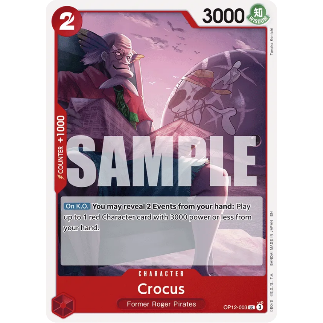 Crocus (OP12-003) - Legacy of the Master