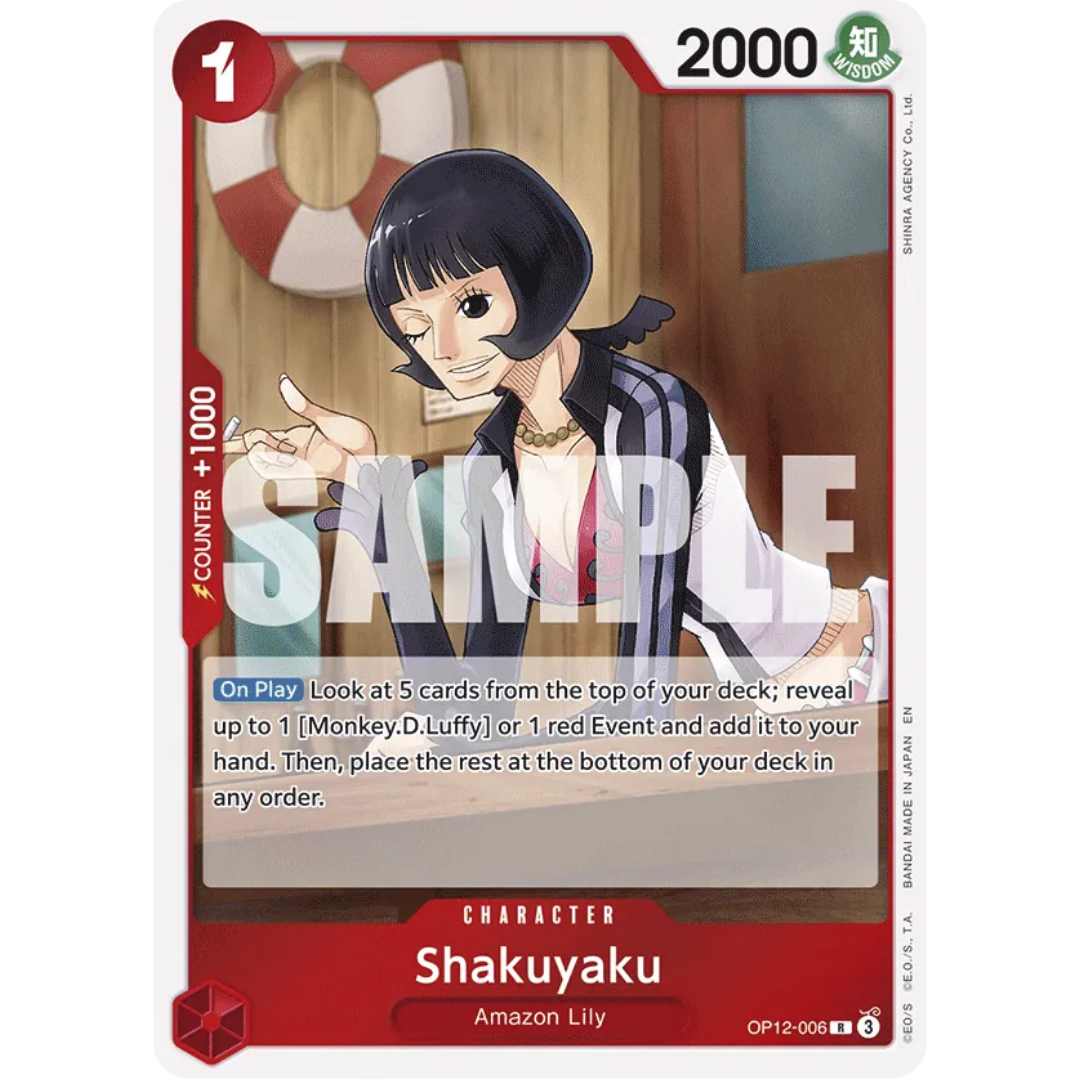 Shakuyaku (OP12-006) - Legacy of the Master Foil