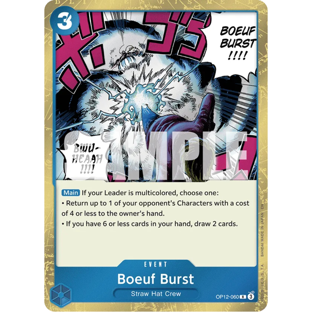 Boeuf Burst (OP12-060) - Legacy of the Master Foil