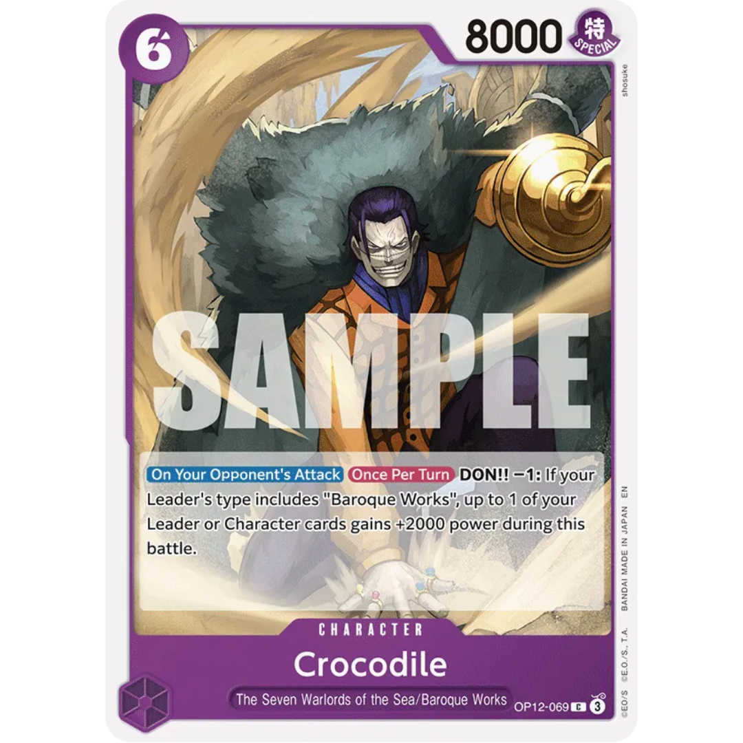 Crocodile (OP12-069) - Legacy of the Master