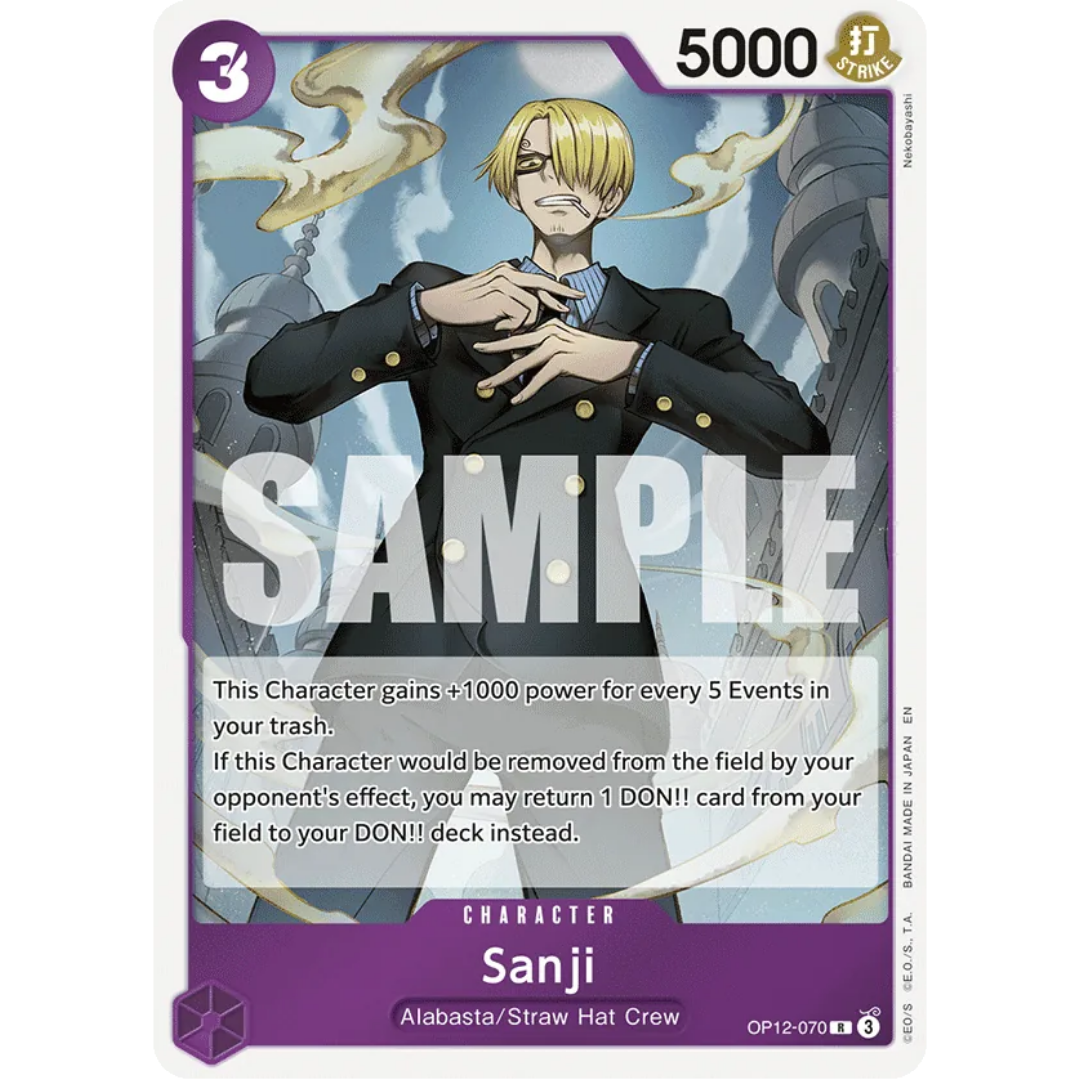 Sanji (070) (OP12-070) - Legacy of the Master Foil