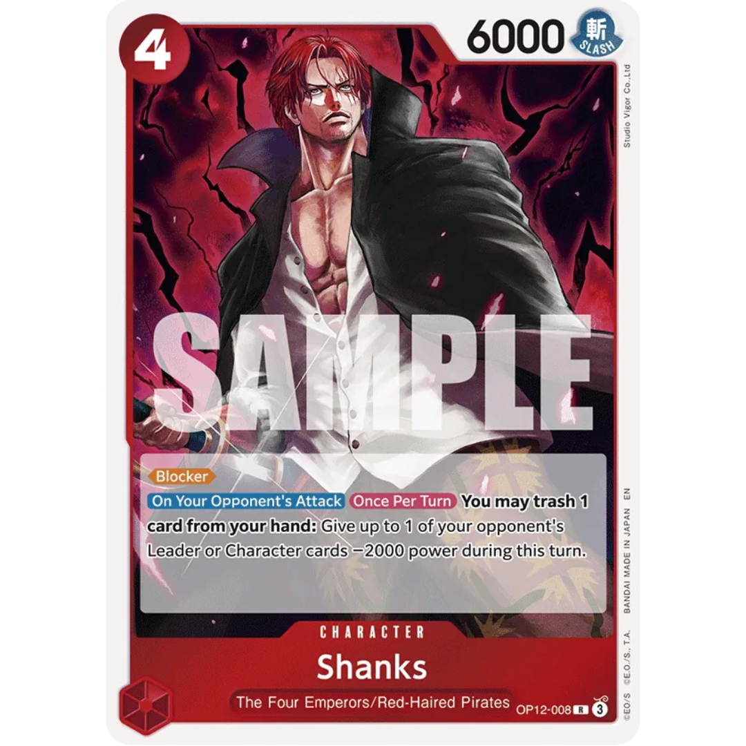 Shanks (008) (OP12-008) - Legacy of the Master Foil