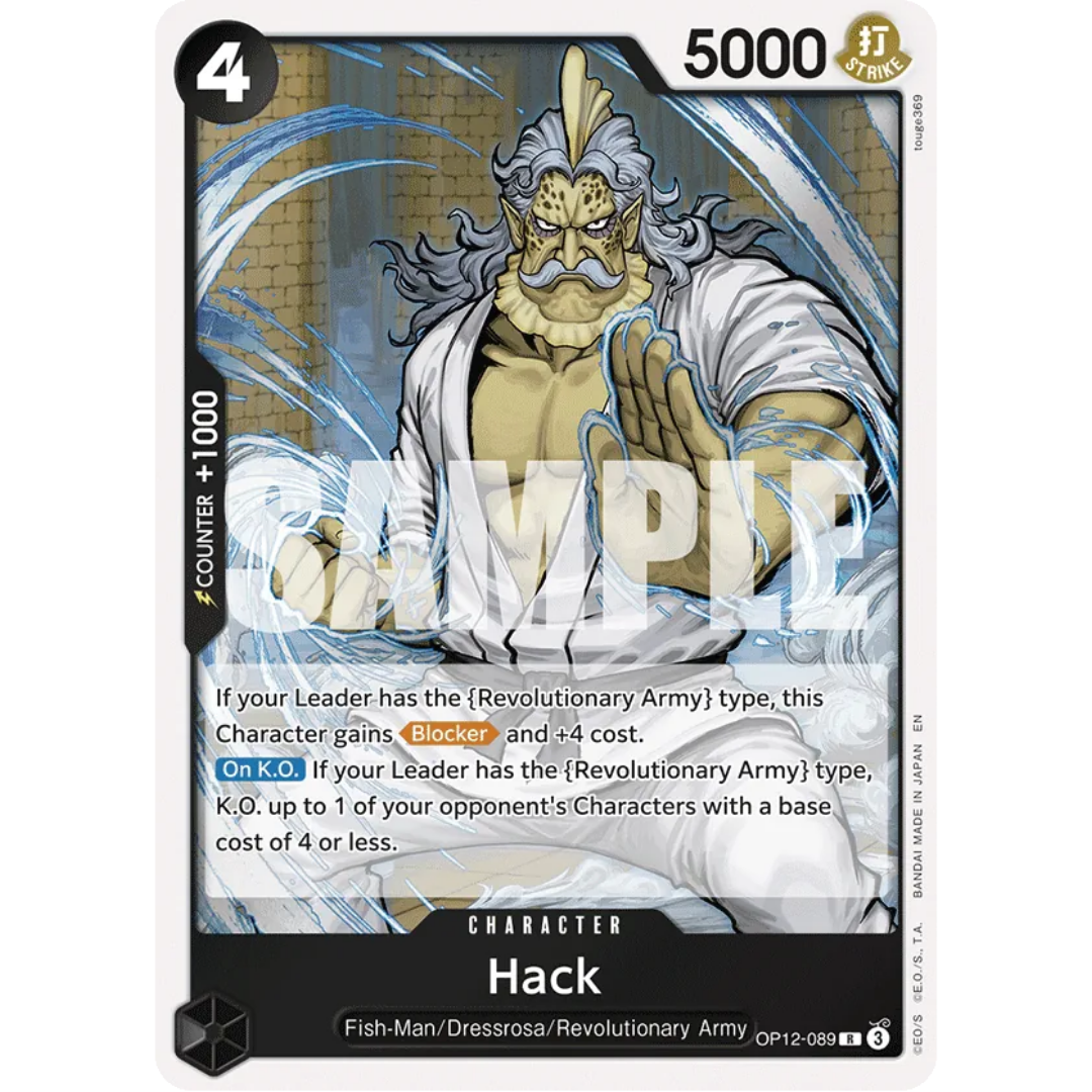 Hack (OP12-089) - Legacy of the Master Foil