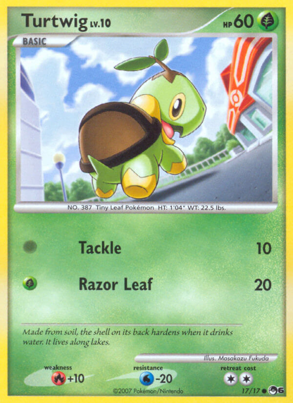 Turtwig 017 POP Series 6 - Common