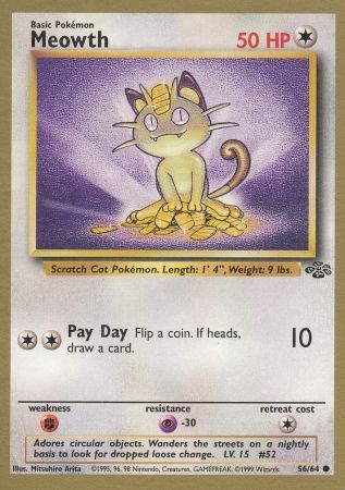 Meowth 056/64 Miscellaneous Cards & Products - Promo