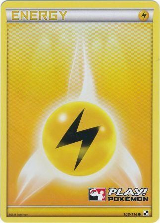 Lightning Energy 108/114 - Holofoil League & Championship Cards - Promo