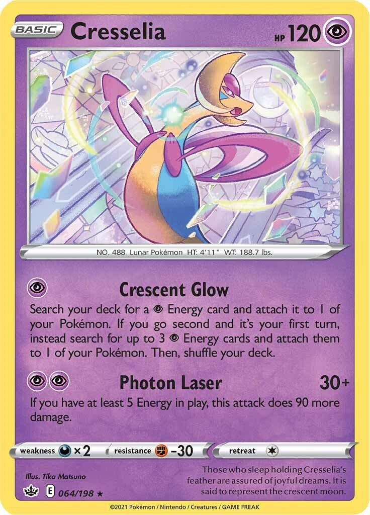 Cresselia - 064/198/198 Deck Exclusives - Rare