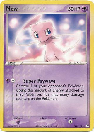 Mew 111/110 Miscellaneous Cards & Products - Promo