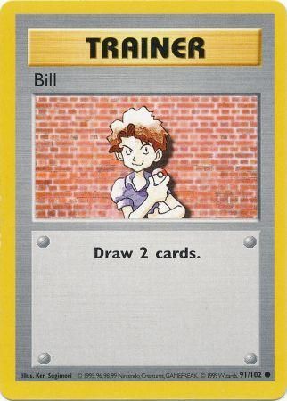Bill 091 - Unlimited Base Set Shadowless - Common