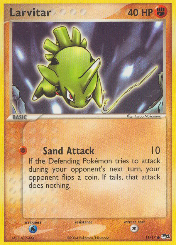 Larvitar 011 POP Series 1 - Common