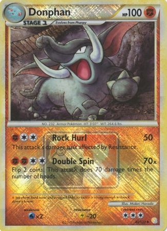 Donphan 040/123 - Reverse Holofoil League & Championship Cards - Promo
