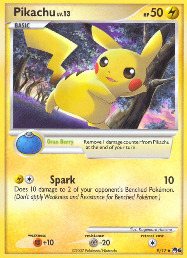 Pikachu POP Series 6 - Common