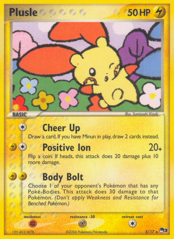 Plusle POP Series 3 - Rare