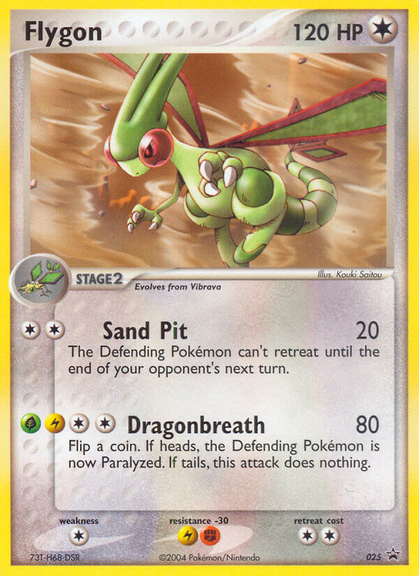 Flygon - 025 (e-League) Nintendo Promos - Promo