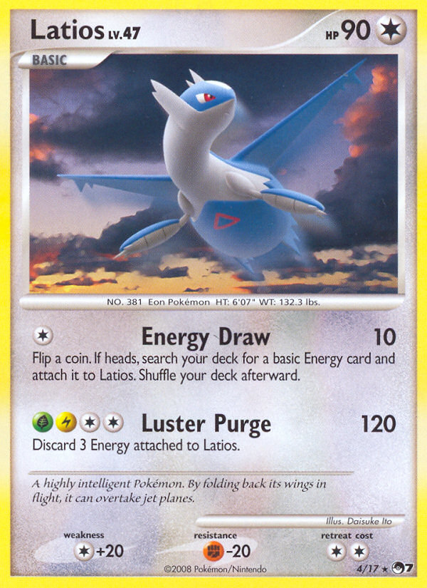 Latios POP Series 7 - Rare
