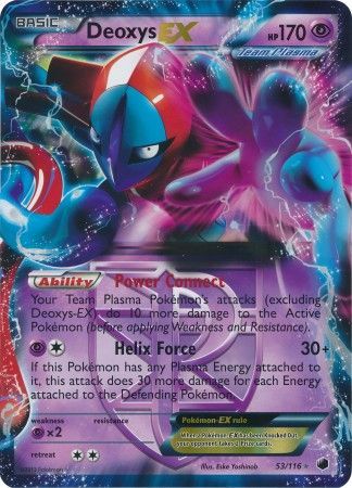 Deoxys EX - 53/116 (Plasma Freeze)/116 - Holofoil Jumbo Cards - Promo